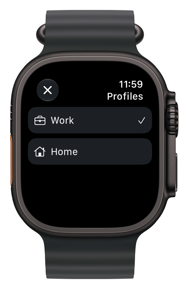 PAUSA: Control, on your wrist.